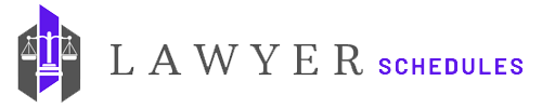 Lawyer Schedules